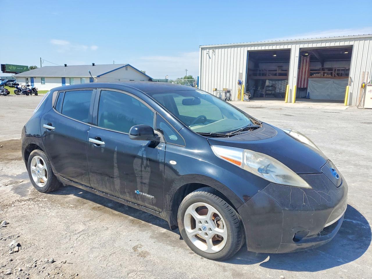 2012 Nissan Leaf Sv Black vin: JN1AZ0CP4CT016761