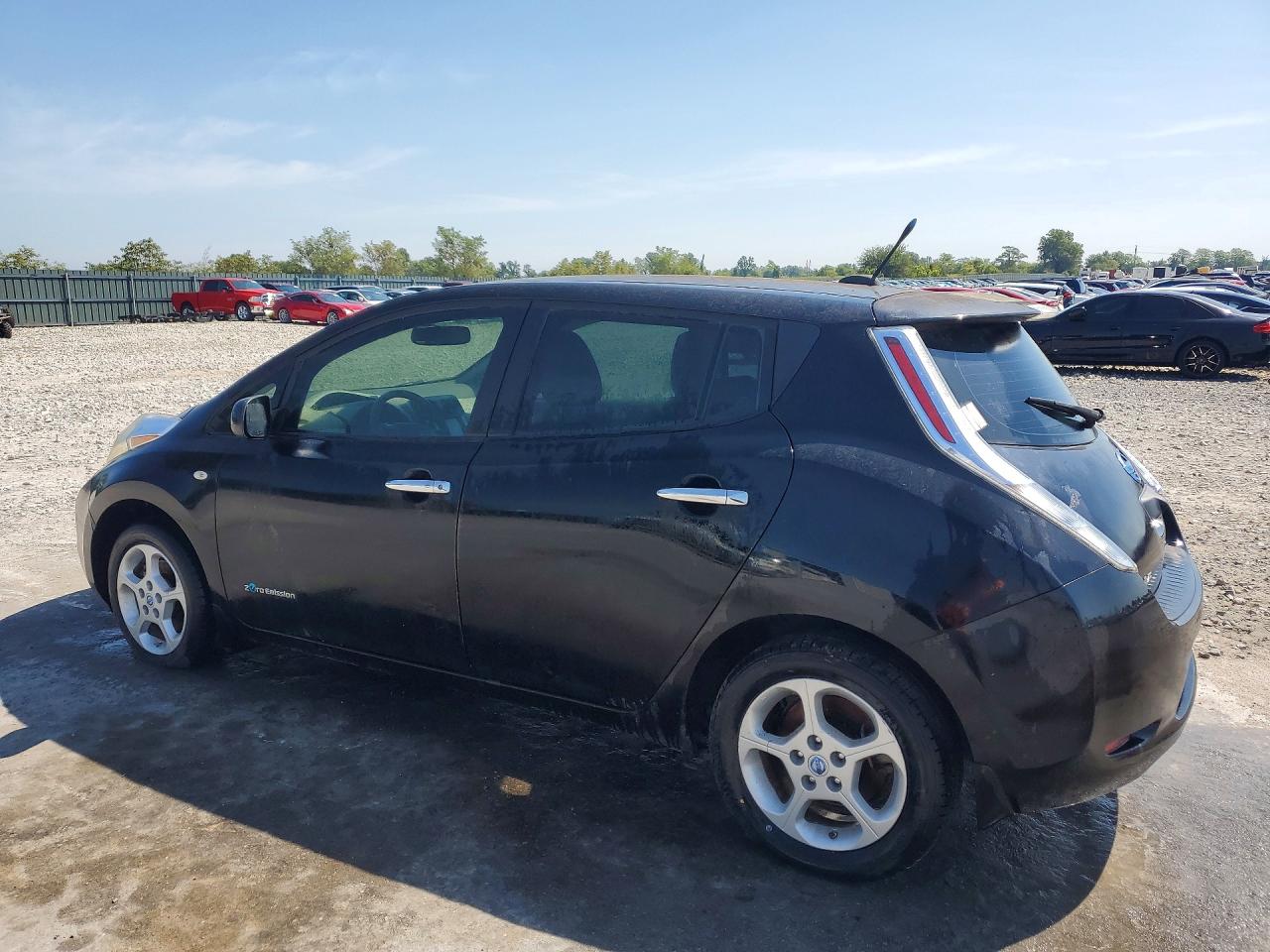 2012 Nissan Leaf Sv Black vin: JN1AZ0CP4CT016761