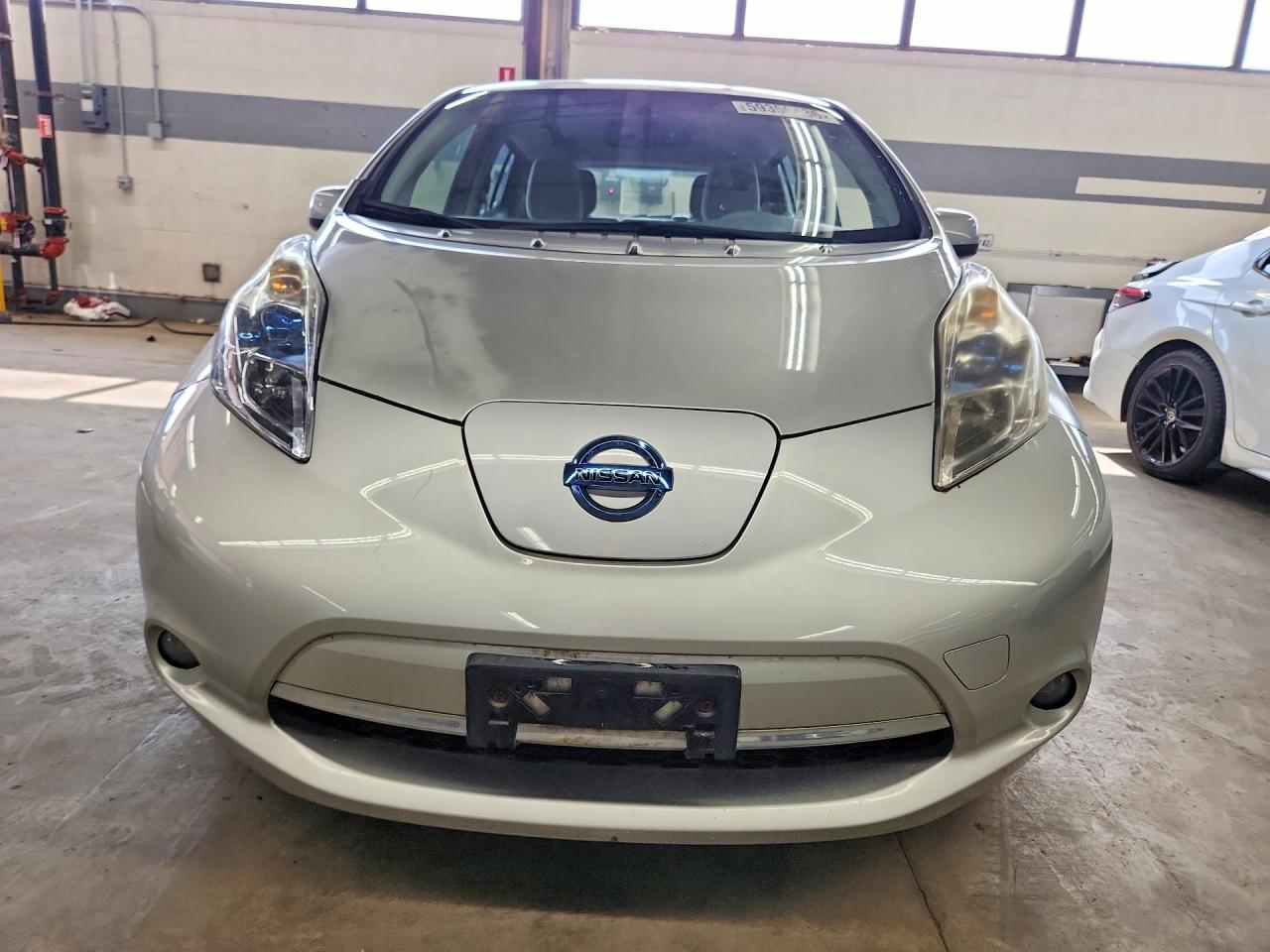 2012 Nissan Leaf Sv Silver vin: JN1AZ0CP4CT017005
