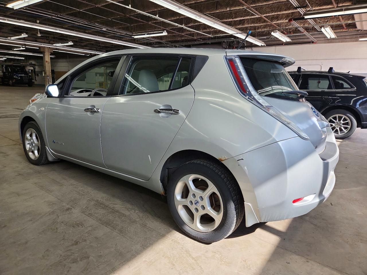 2012 Nissan Leaf Sv Silver vin: JN1AZ0CP4CT017005