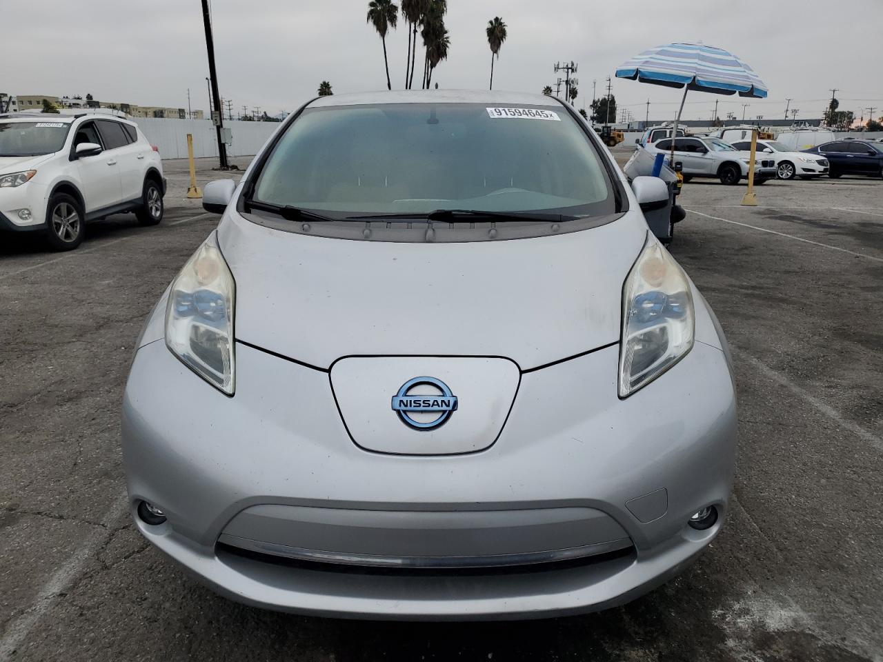 2011 Nissan Leaf Sv Серебряный vin: JN1AZ0CP5BT008084