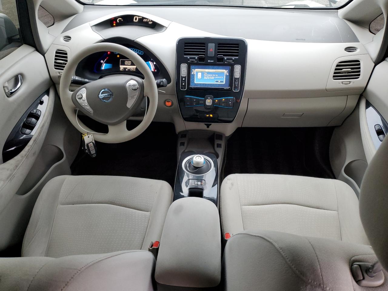 2011 Nissan Leaf Sv Серебряный vin: JN1AZ0CP5BT008084