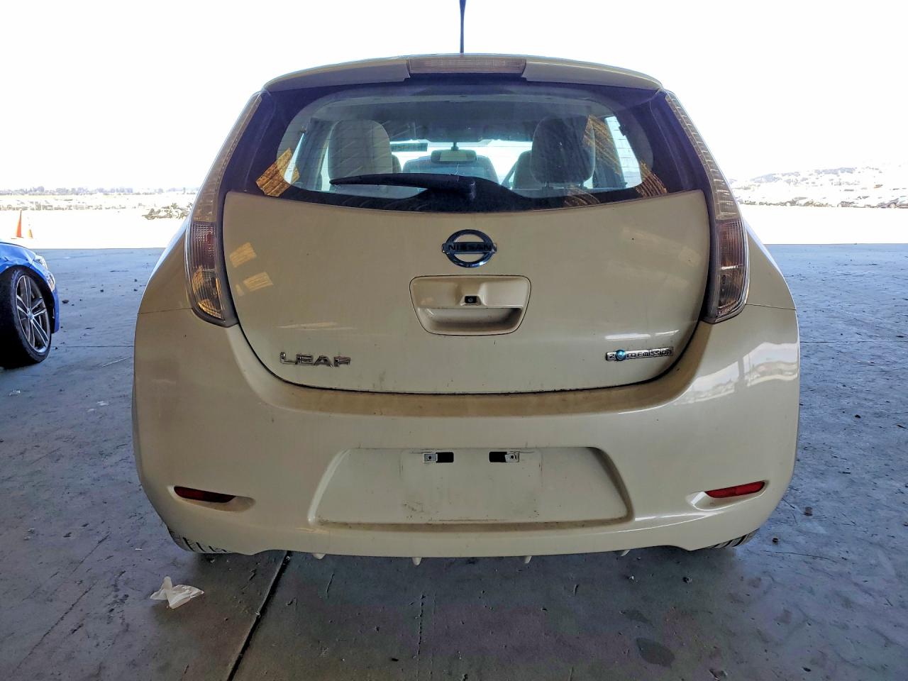 2012 Nissan Leaf Sv White vin: JN1AZ0CP5CT016199