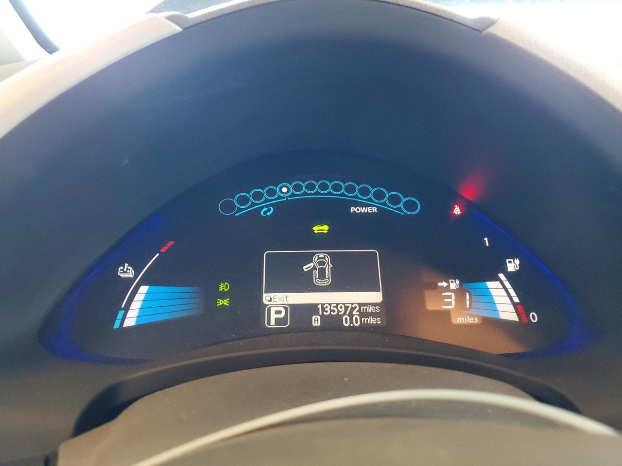 2012 Nissan Leaf Sv White vin: JN1AZ0CP5CT016199