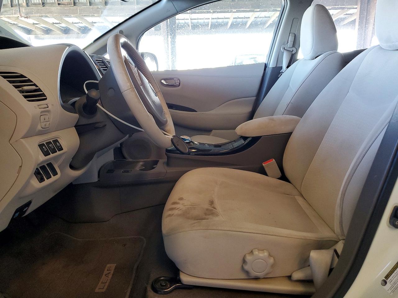 2012 Nissan Leaf Sv White vin: JN1AZ0CP5CT016199
