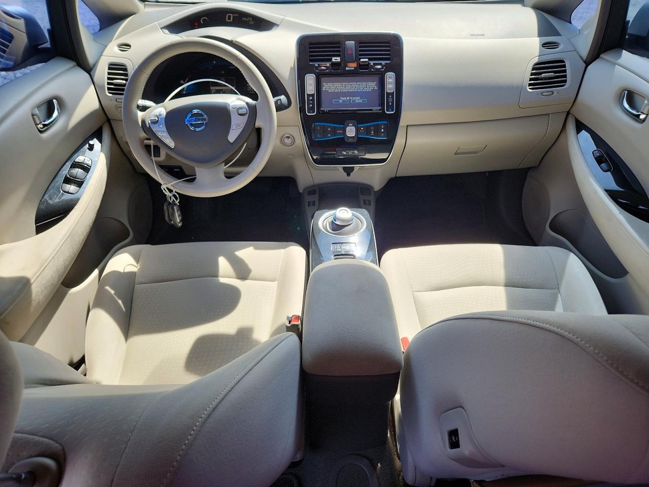 2012 Nissan Leaf Silver vin: JN1AZ0CP5CT019121
