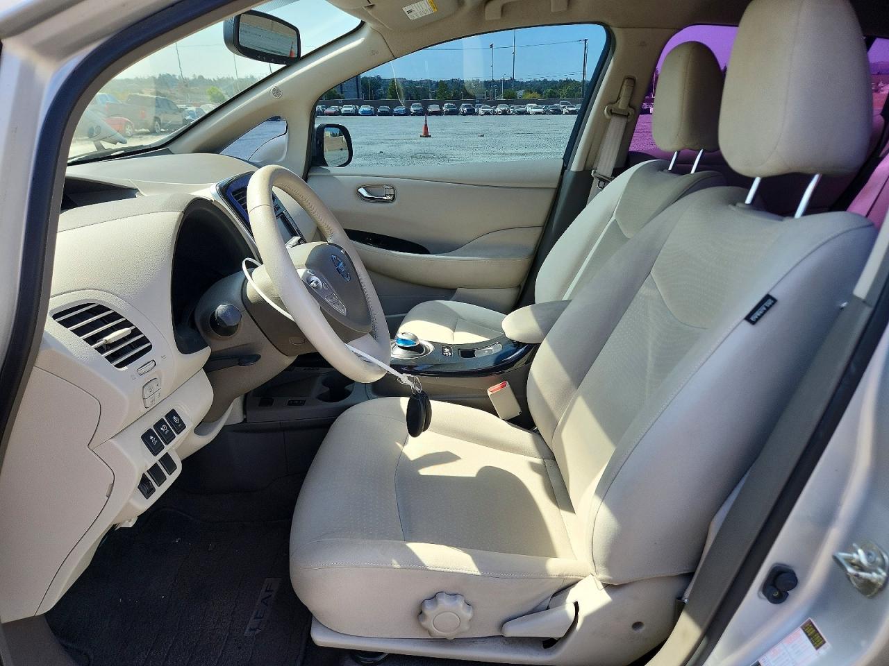 2012 Nissan Leaf Silver vin: JN1AZ0CP5CT019121