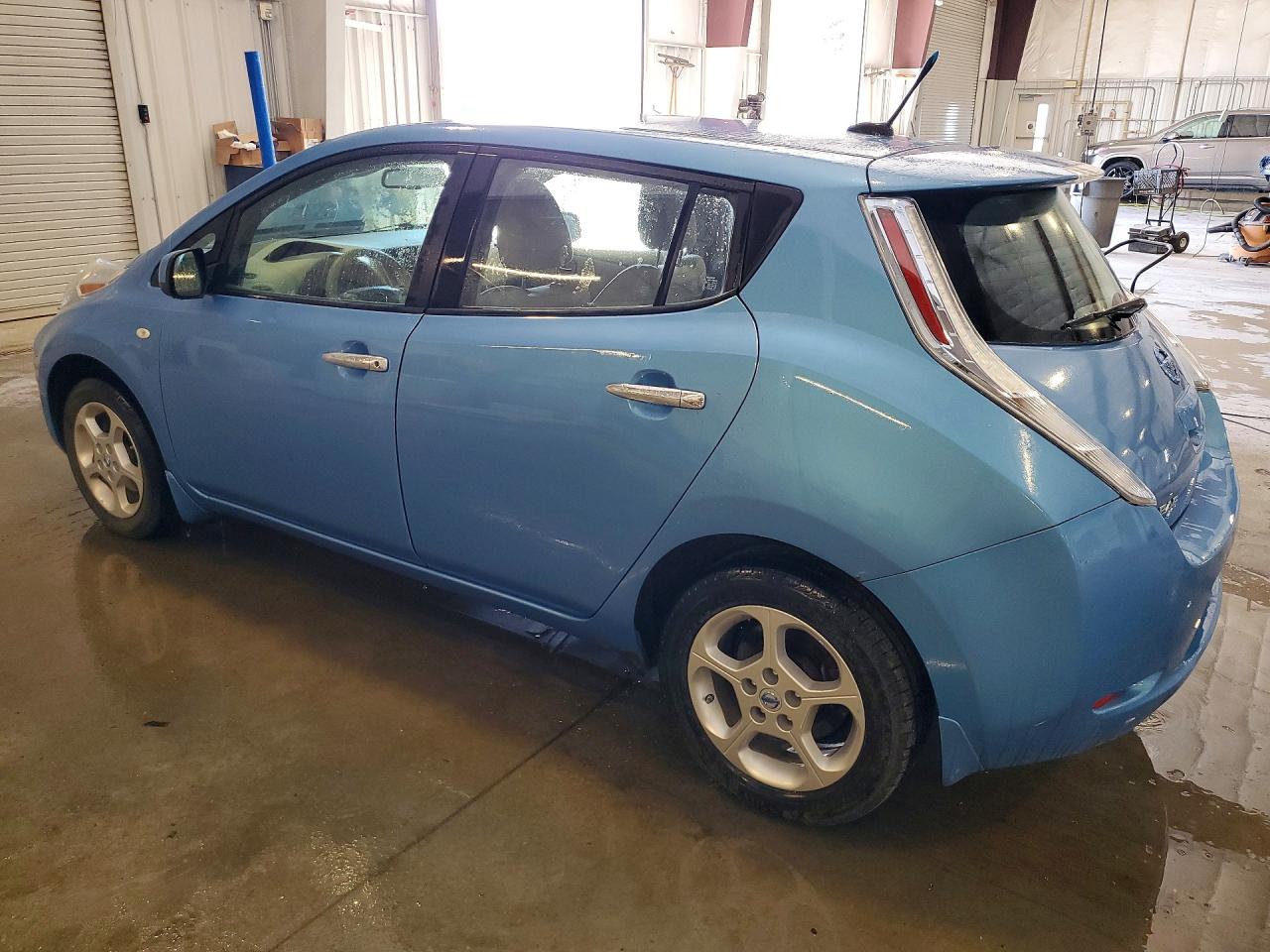 2012 Nissan Leaf Sv Blue vin: JN1AZ0CP5CT026604