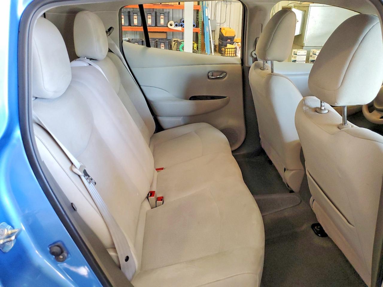 2012 Nissan Leaf Sv Blue vin: JN1AZ0CP5CT026604