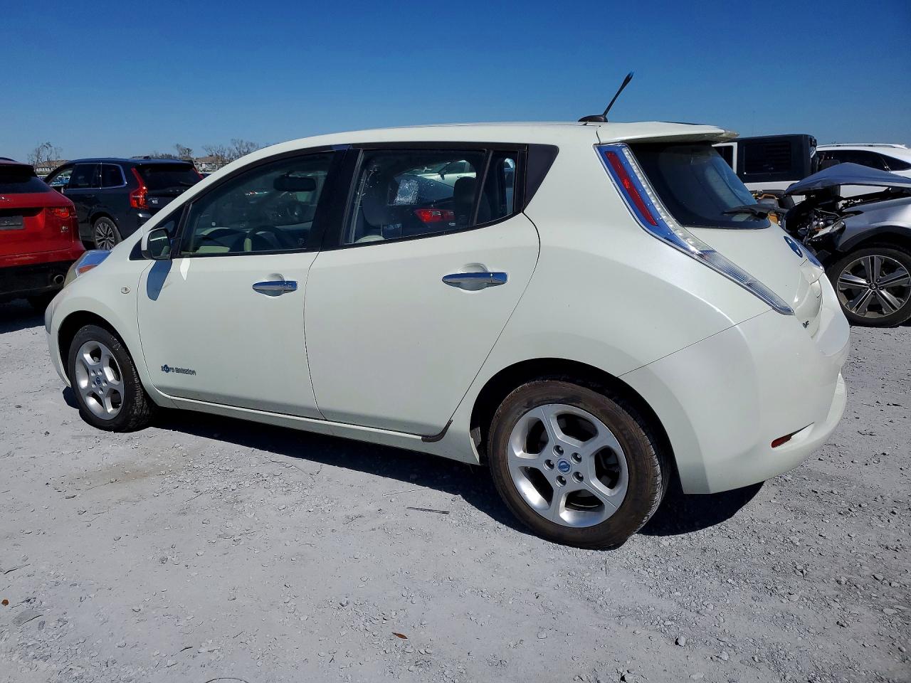 2011 Nissan Leaf Sv Белый vin: JN1AZ0CP6BT009065