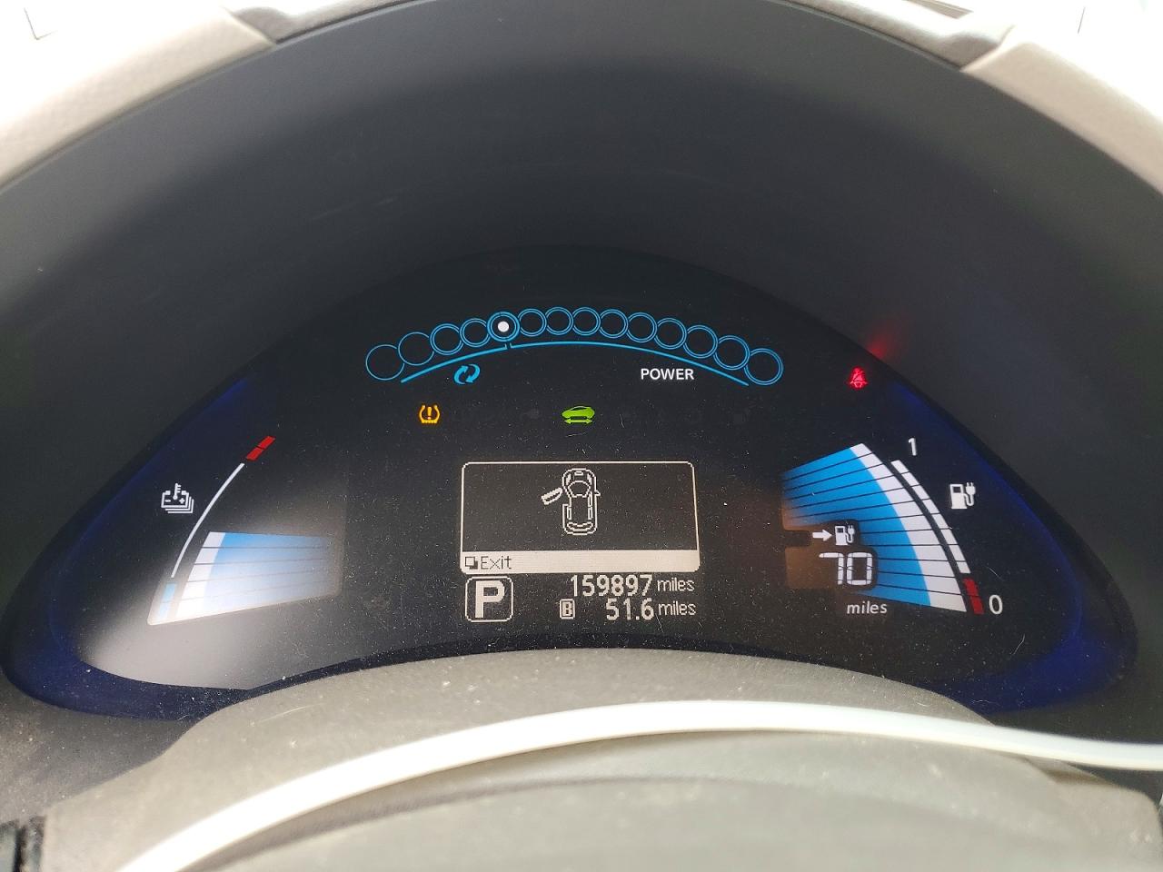 2012 Nissan Leaf Sv Red vin: JN1AZ0CP6CT018589