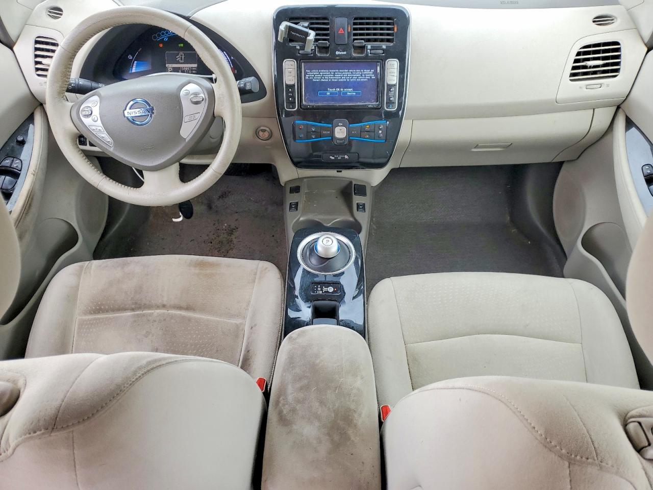 2012 Nissan Leaf Sv Red vin: JN1AZ0CP6CT018589