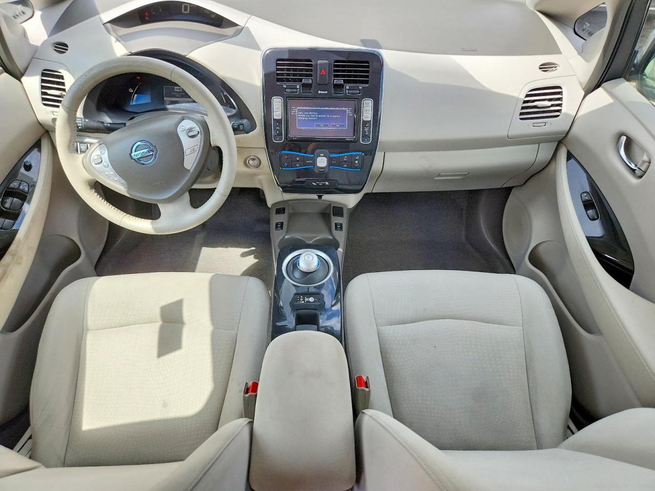 2012 Nissan Leaf Sv Silver vin: JN1AZ0CP6CT020729
