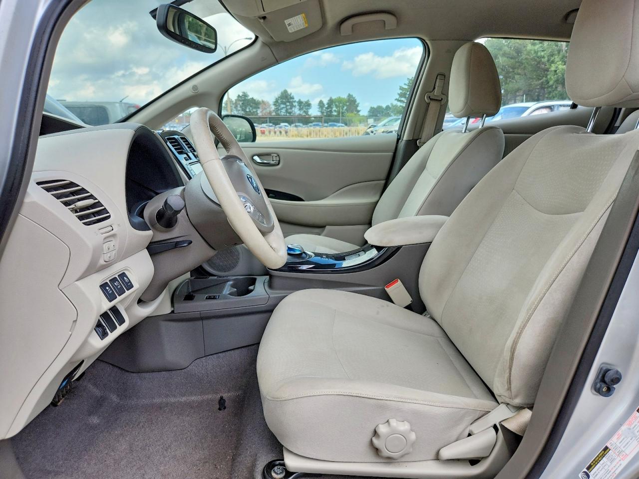 2012 Nissan Leaf Sv Silver vin: JN1AZ0CP6CT020729