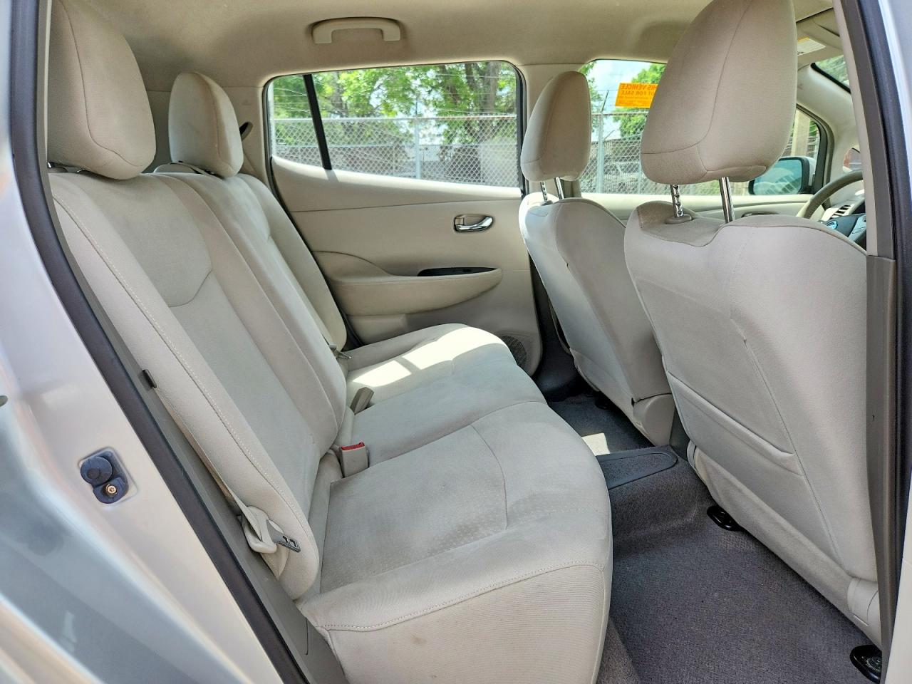 2012 Nissan Leaf Sv Silver vin: JN1AZ0CP6CT020729