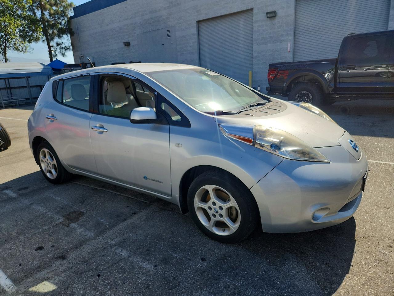 2012 Nissan Leaf Sv Серебряный vin: JN1AZ0CP7CT025471