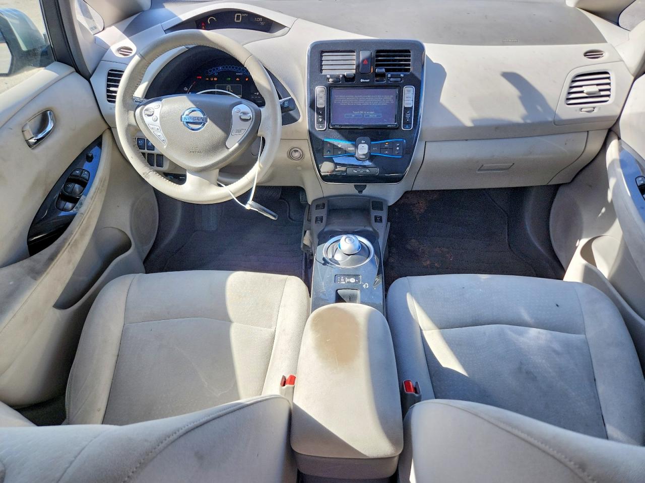 2012 Nissan Leaf Sv Серебряный vin: JN1AZ0CP7CT025471
