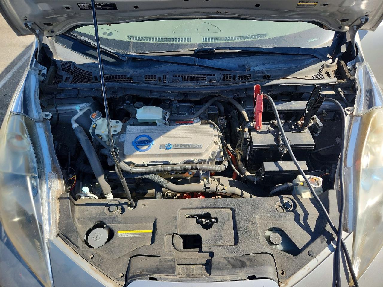 2012 Nissan Leaf Sv Серебряный vin: JN1AZ0CP7CT025471