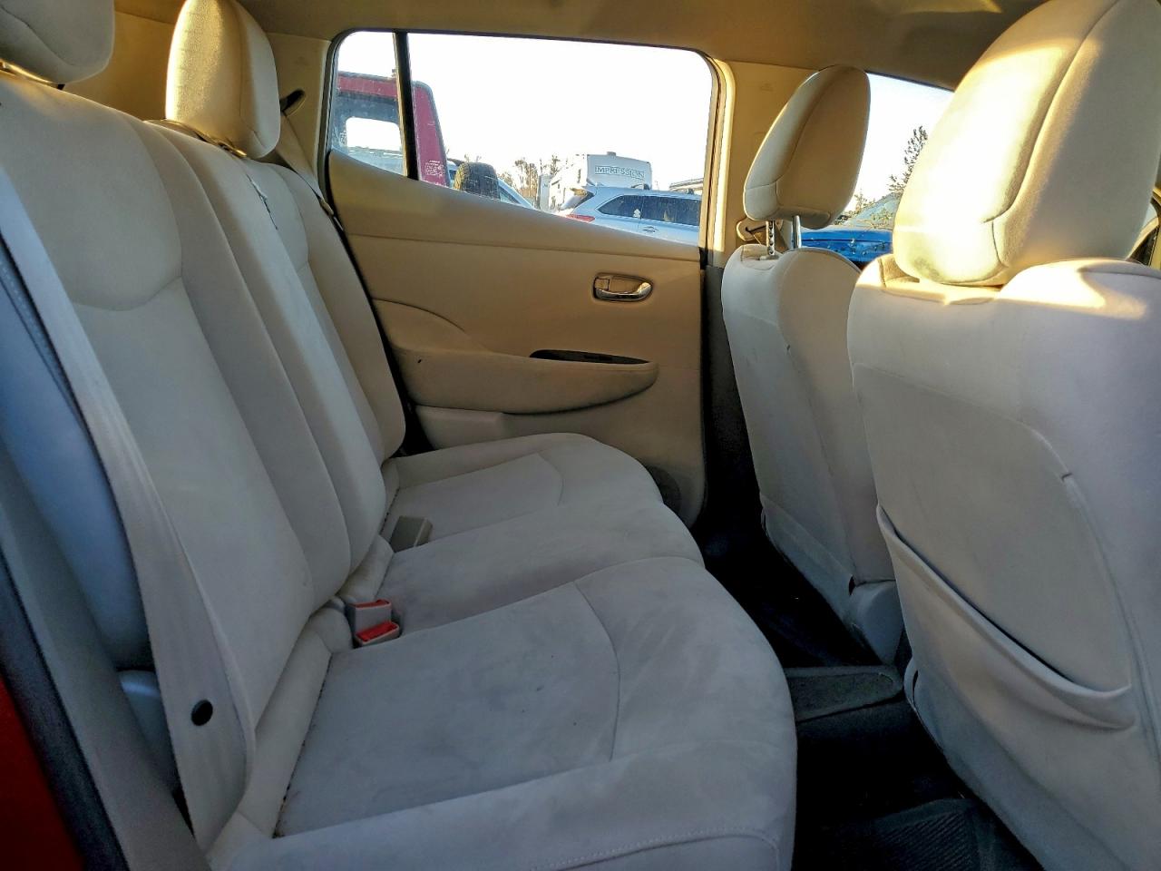 2011 Nissan Leaf Sv Красный vin: JN1AZ0CP8BT008709