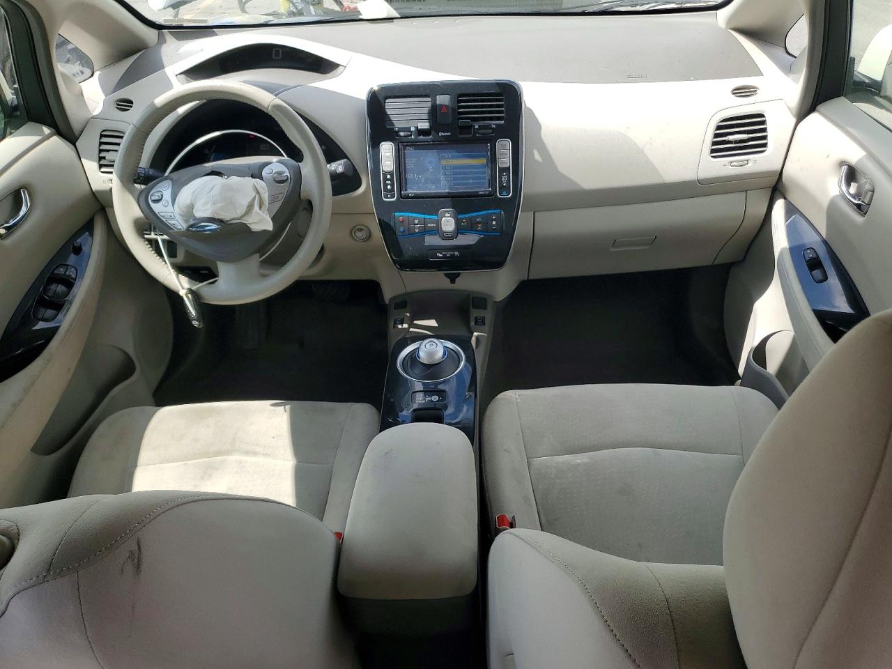 2012 Nissan Leaf Sv White vin: JN1AZ0CP8CT021459