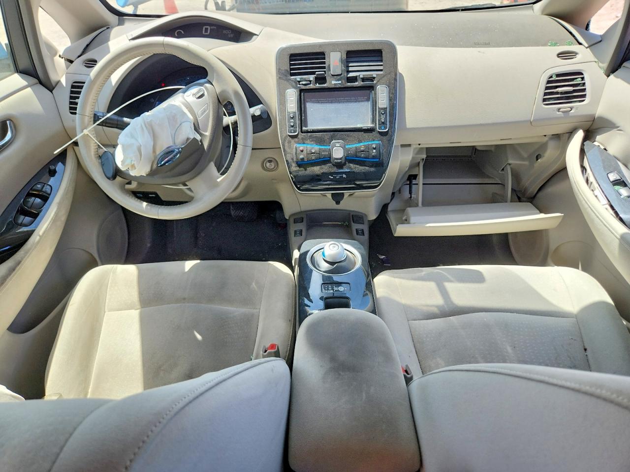 2012 Nissan Leaf Sv Blue vin: JN1AZ0CP8CT021607