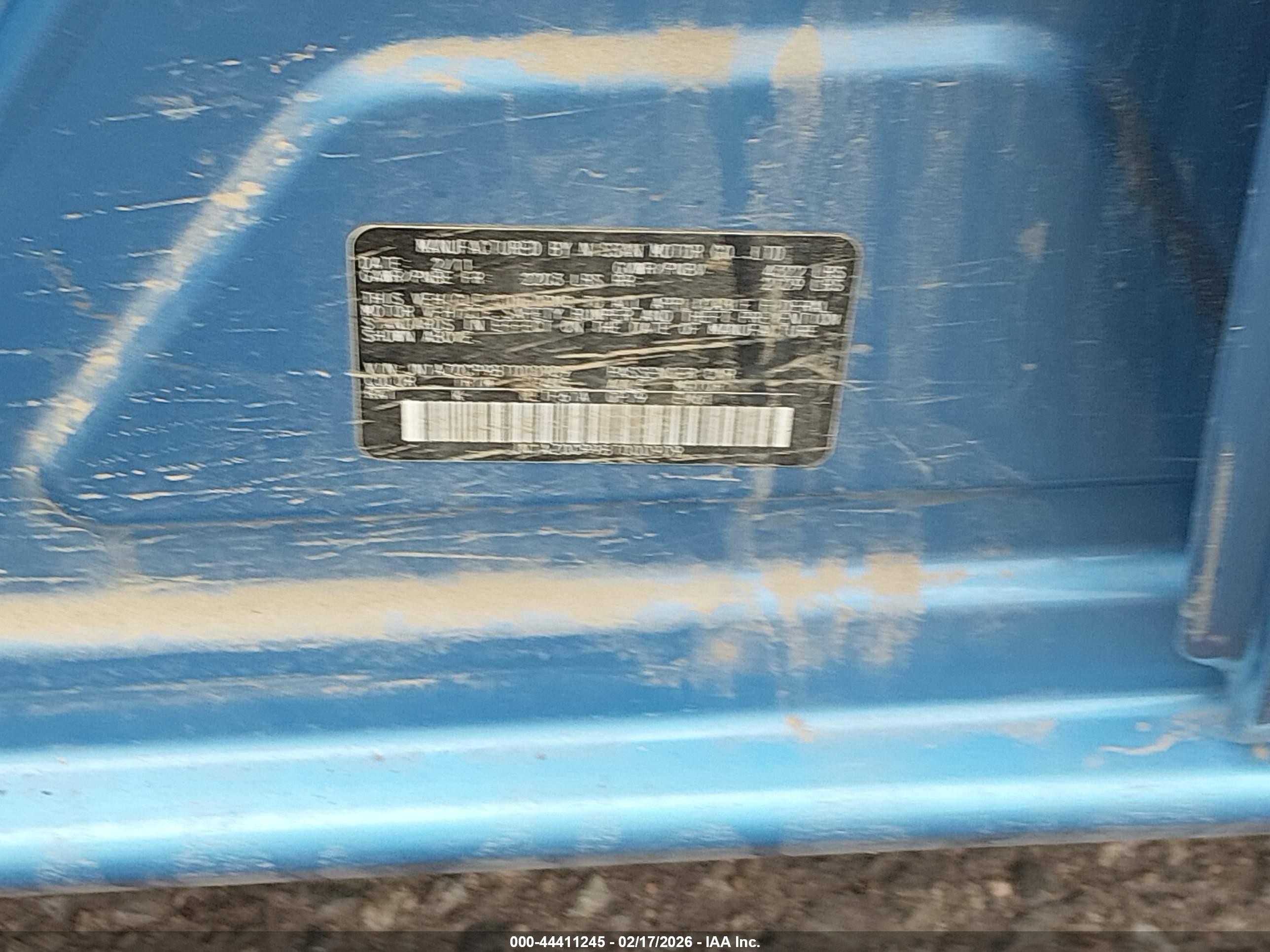 2011 Nissan Leaf Sl Синий vin: JN1AZ0CP9BT000909