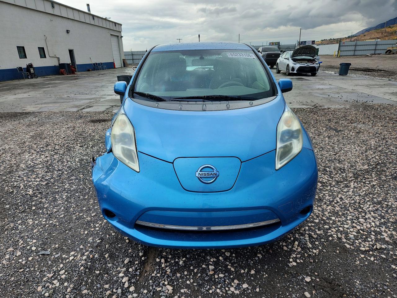 2011 Nissan Leaf Sv Blue vin: JN1AZ0CP9BT004569