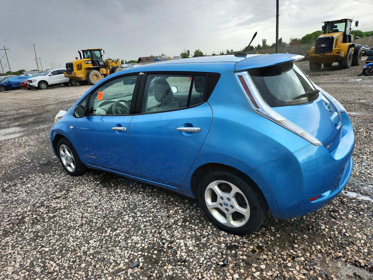 2011 Nissan Leaf Sv Blue vin: JN1AZ0CP9BT004569