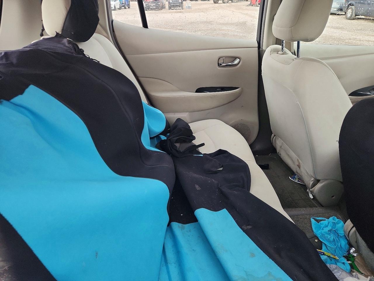 2011 Nissan Leaf Sv Blue vin: JN1AZ0CP9BT004569