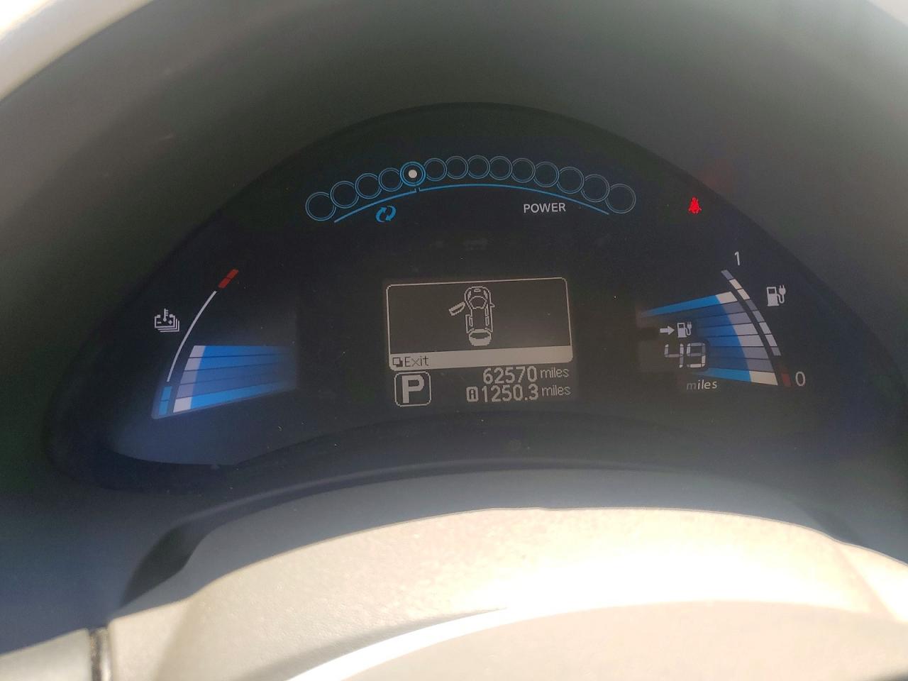 2012 Nissan Leaf Sv White vin: JN1AZ0CP9CT019865