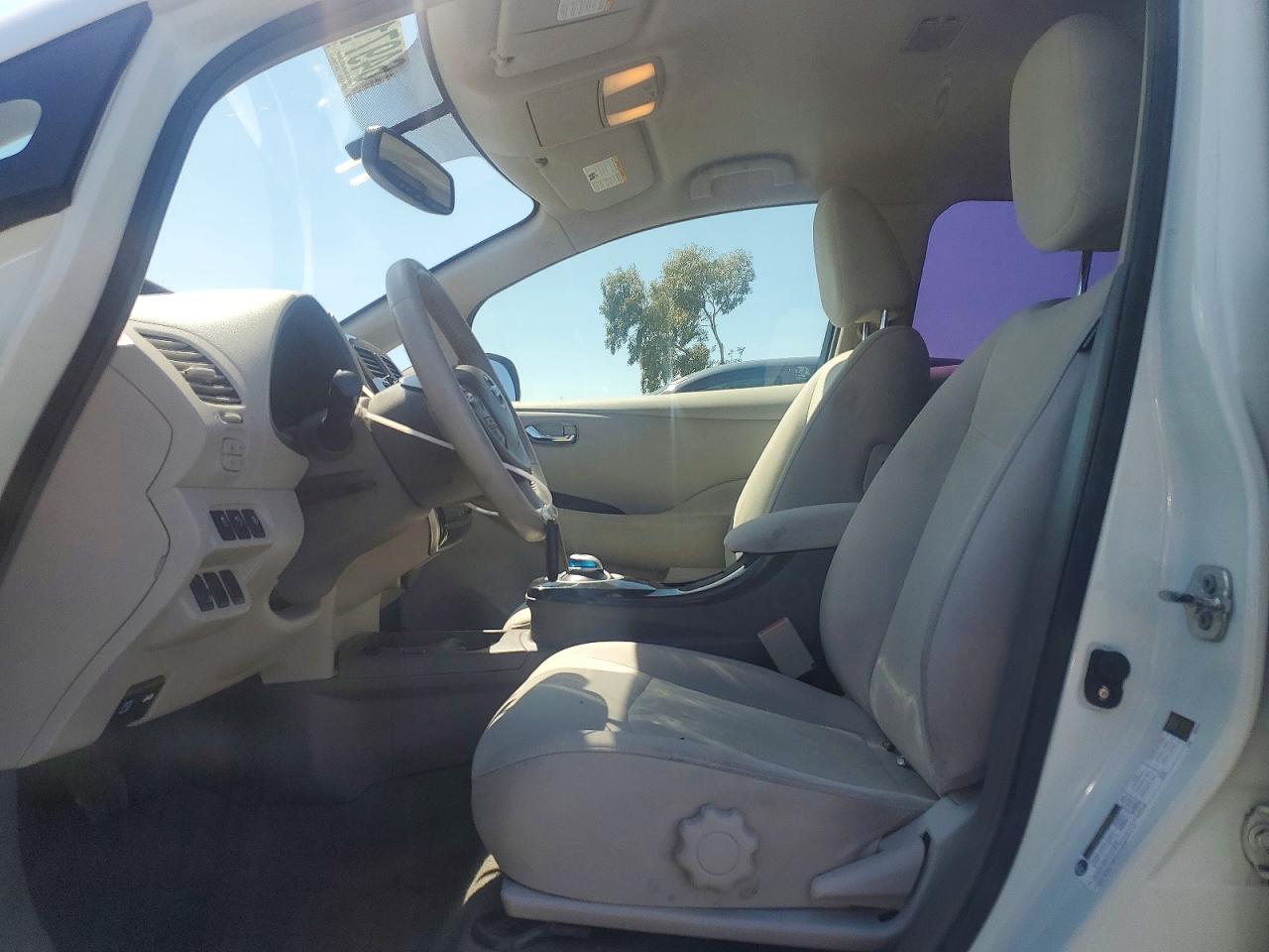2012 Nissan Leaf Sv White vin: JN1AZ0CP9CT019865