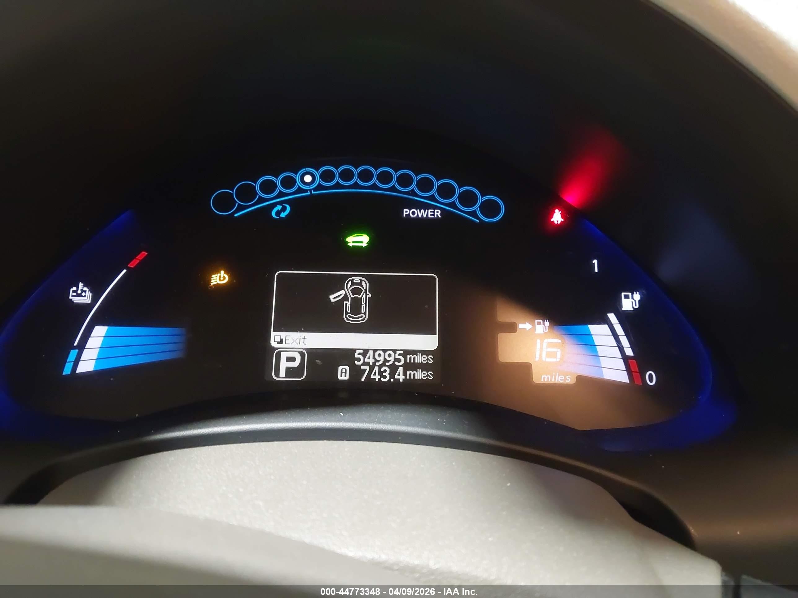 2012 Nissan Leaf Sl White vin: JN1AZ0CP9CT022538