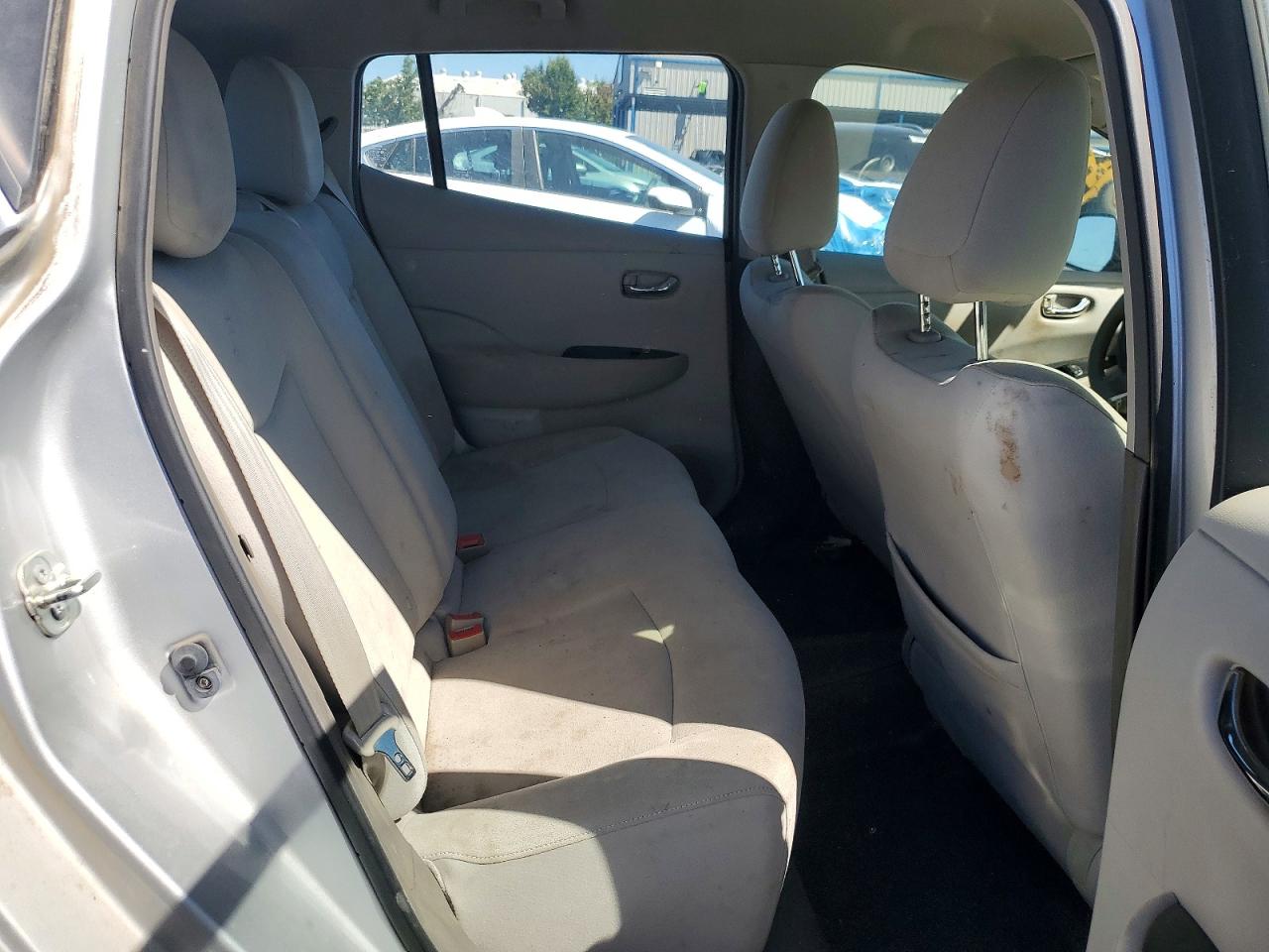 2012 Nissan Leaf Sv Gray vin: JN1AZ0CP9CT023205