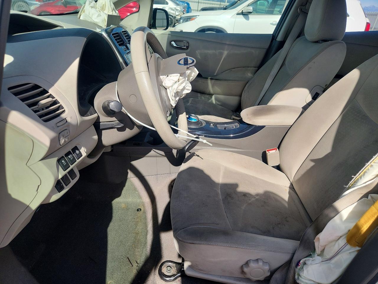 2012 Nissan Leaf Sv White vin: JN1AZ0CP9CT027044