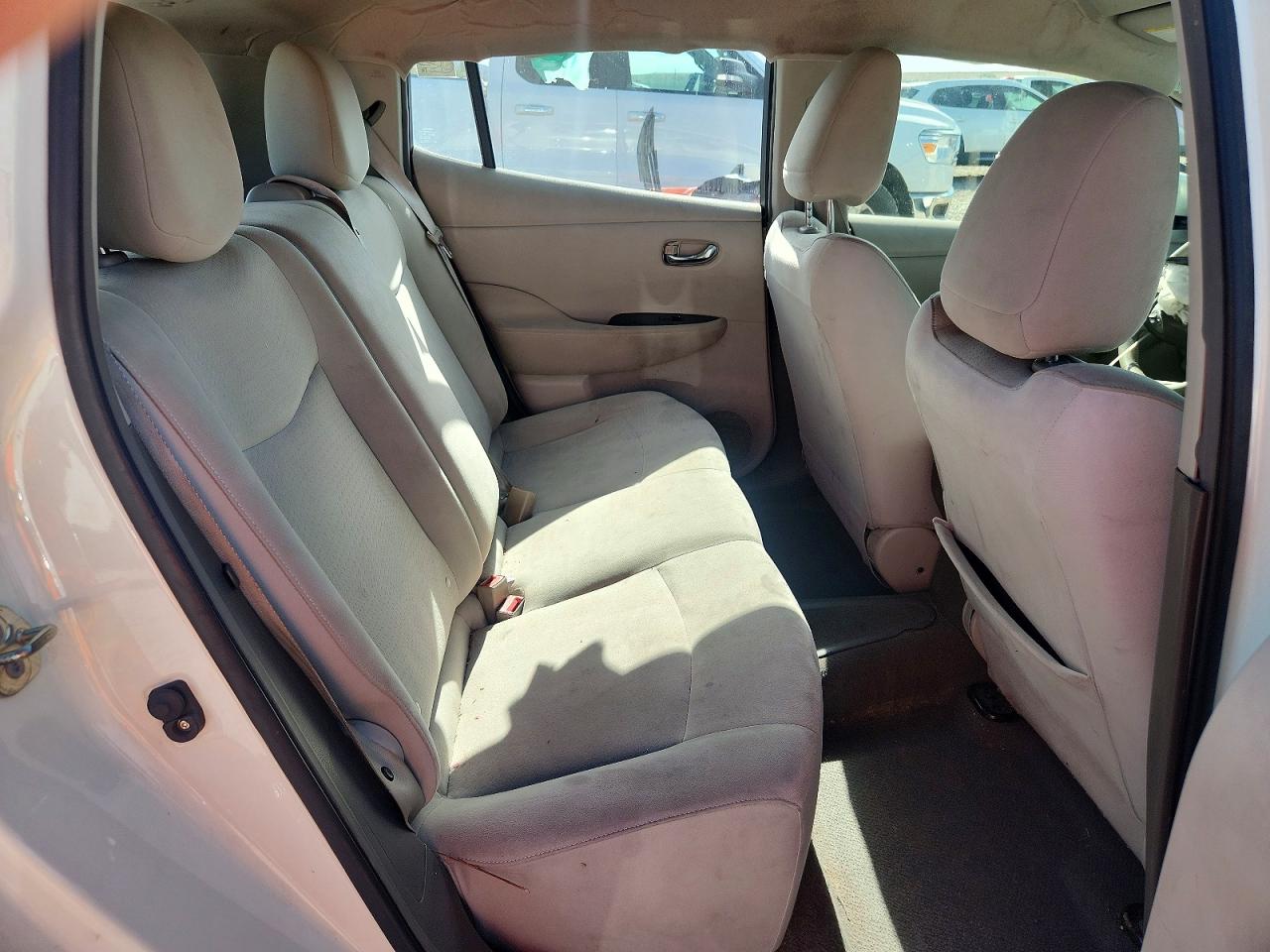 2012 Nissan Leaf Sv White vin: JN1AZ0CP9CT027044