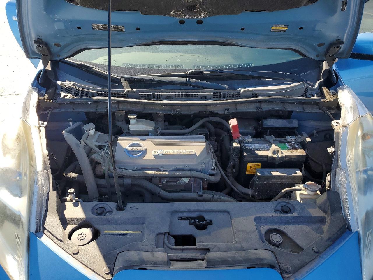 2011 Nissan Leaf Sv Синий vin: JN1AZ0CPXBT001910