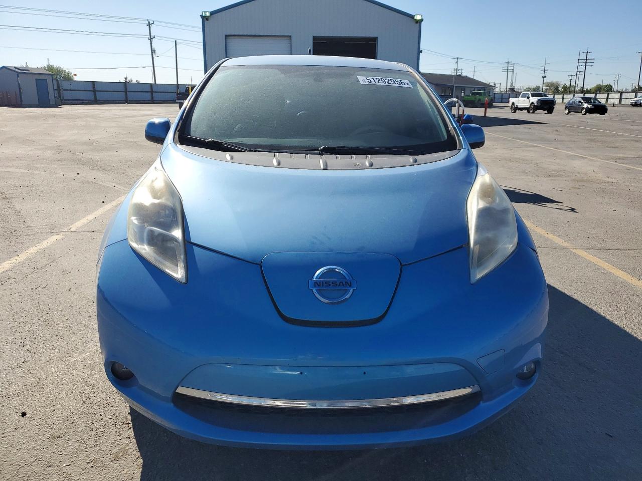 2011 Nissan Leaf Sv Синий vin: JN1AZ0CPXBT001910