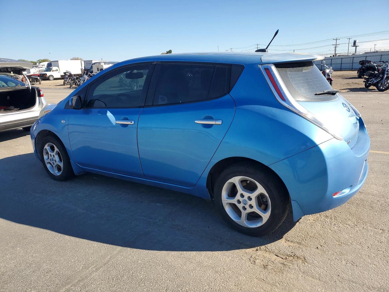 2011 Nissan Leaf Sv Синий vin: JN1AZ0CPXBT001910