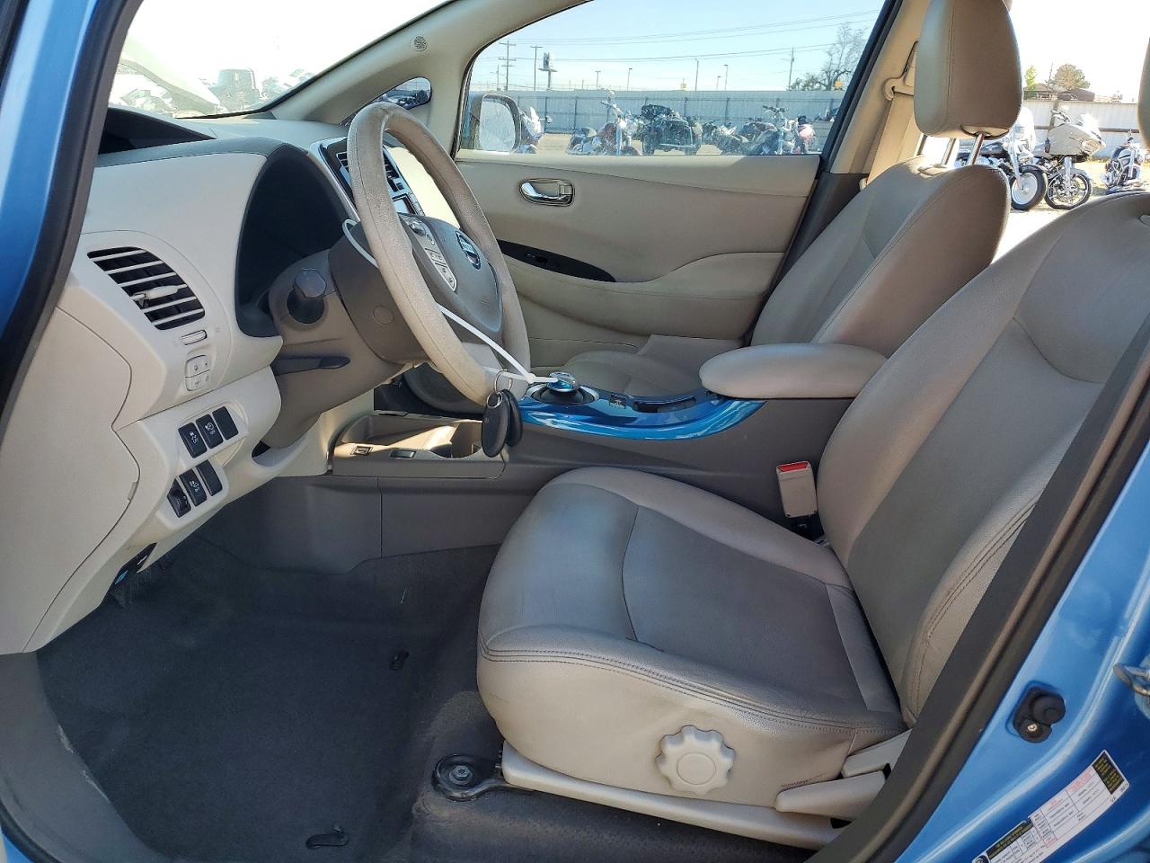 2011 Nissan Leaf Sv Синий vin: JN1AZ0CPXBT001910