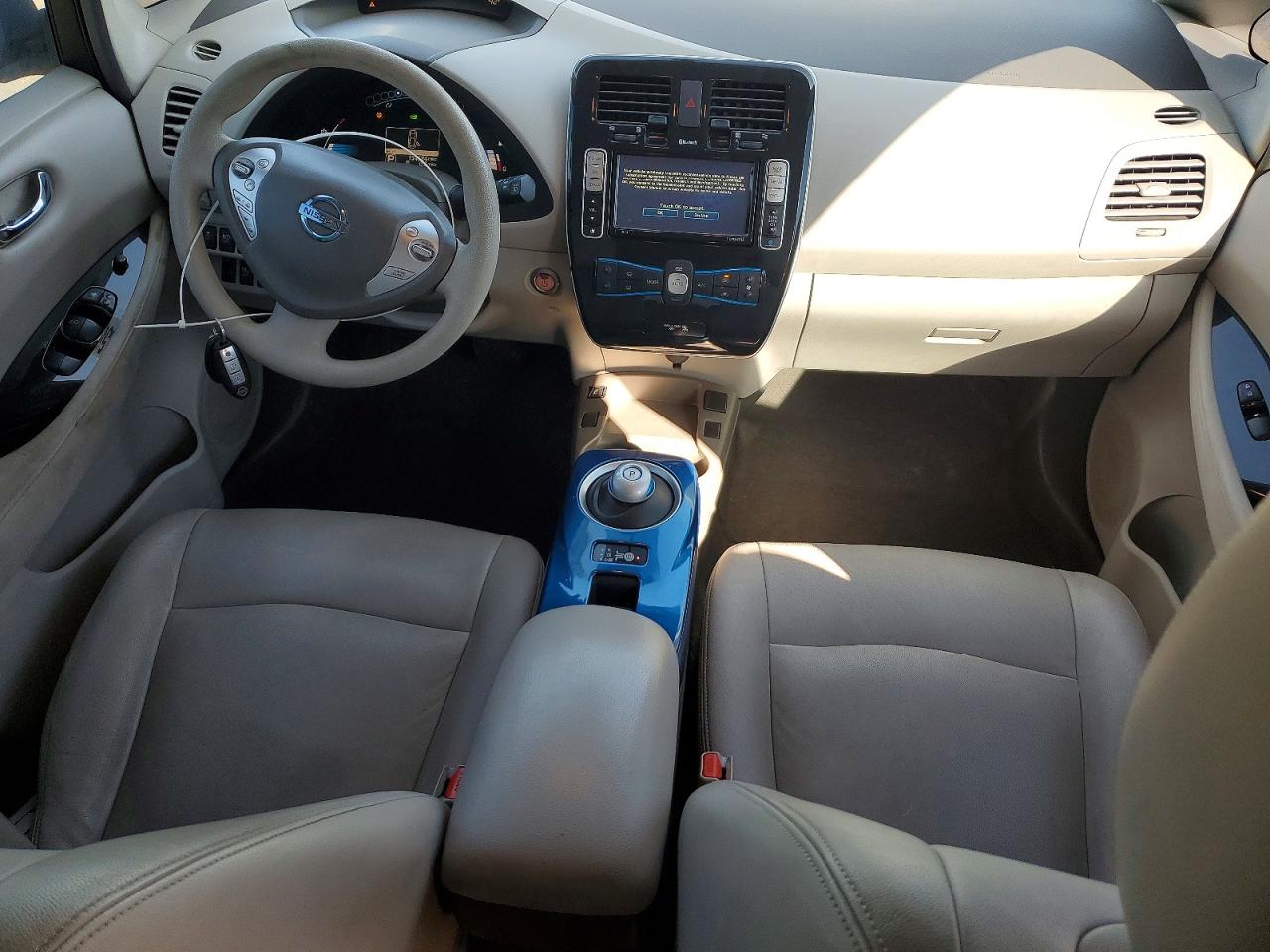2011 Nissan Leaf Sv Синий vin: JN1AZ0CPXBT001910