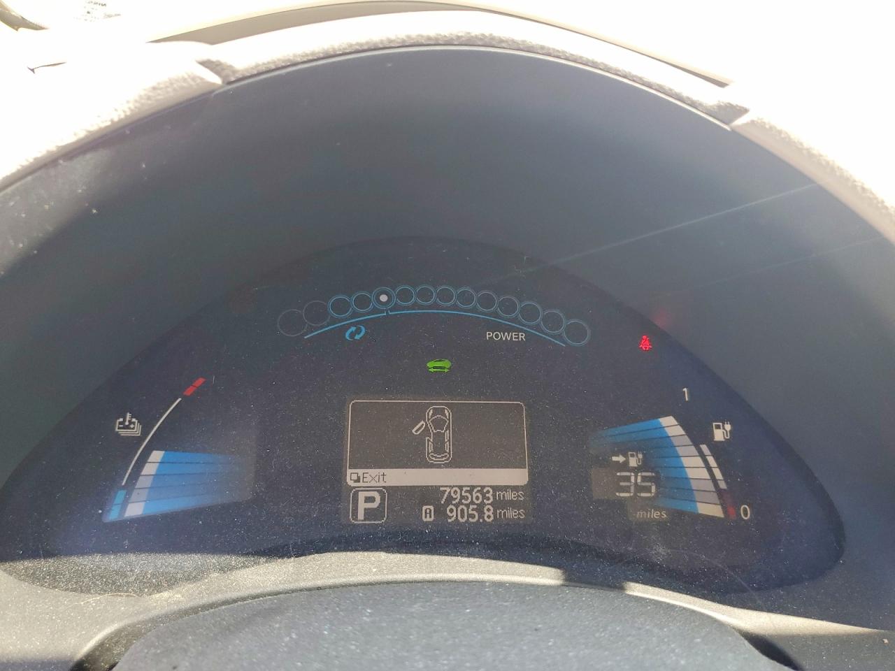 2011 Nissan Leaf Sv Red vin: JN1AZ0CPXBT002328