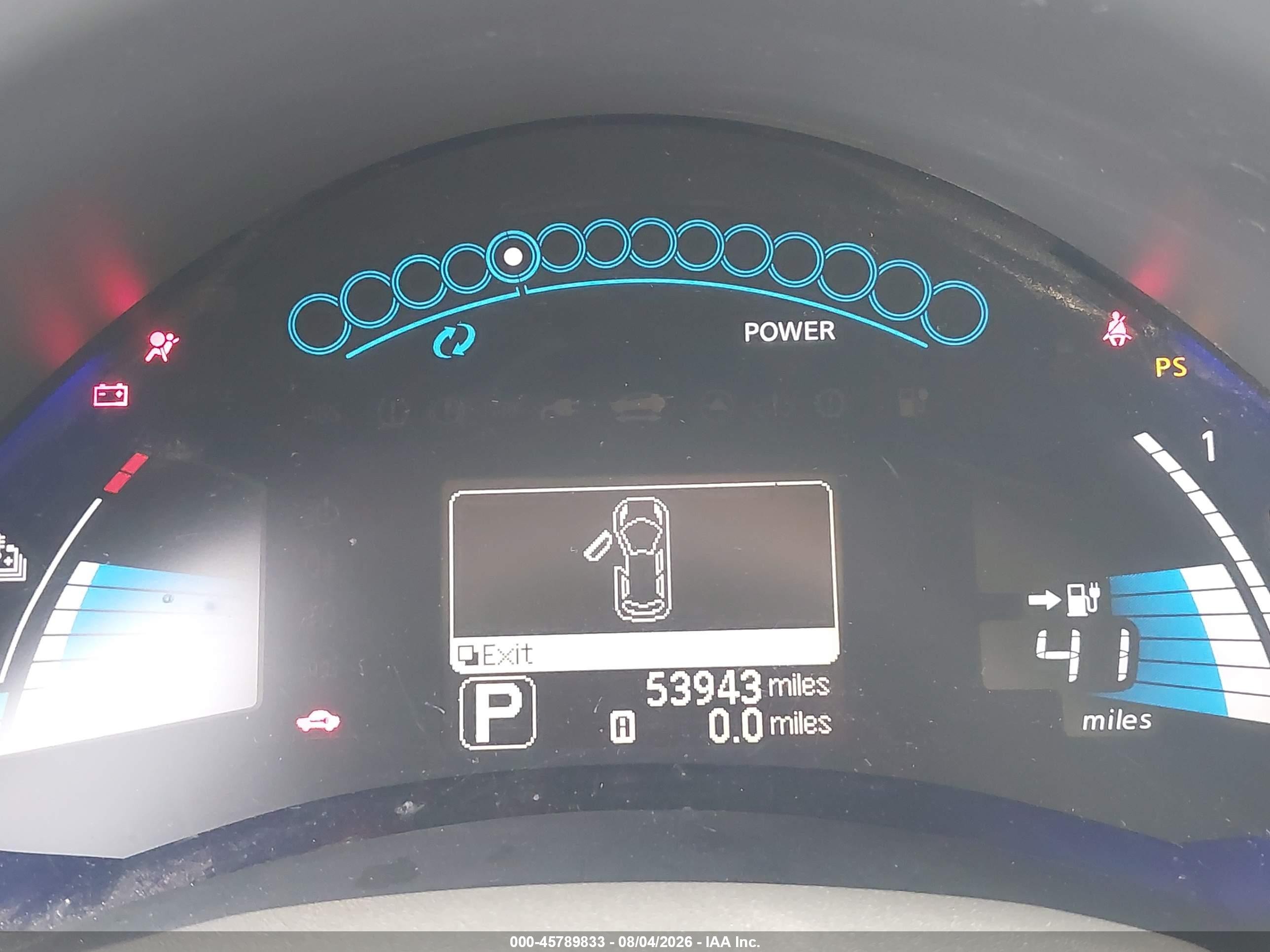 2011 Nissan Leaf Sl White vin: JN1AZ0CPXBT006458