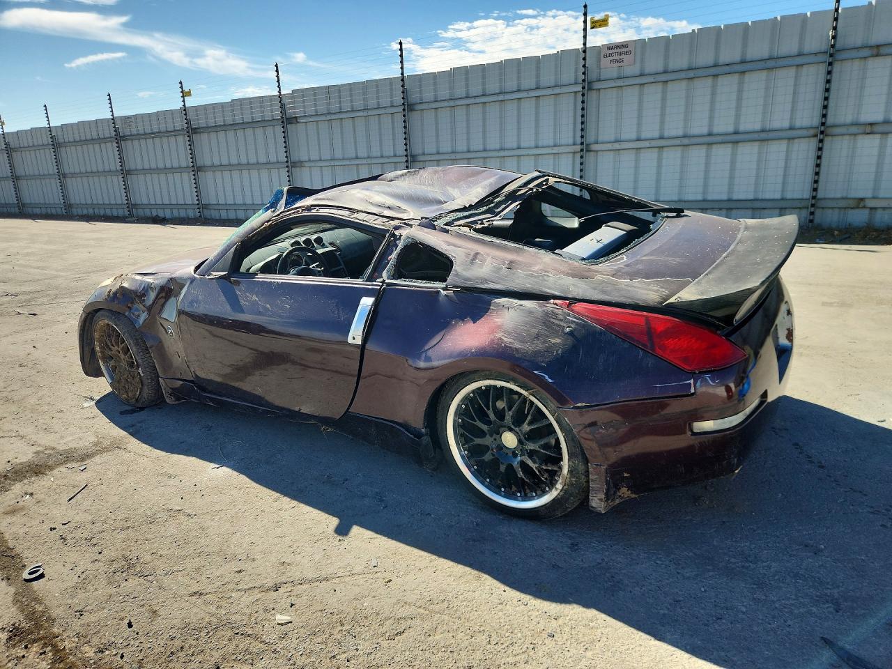 2003 Nissan 350z Coupe Бордовый vin: JN1AZ34D03T103630