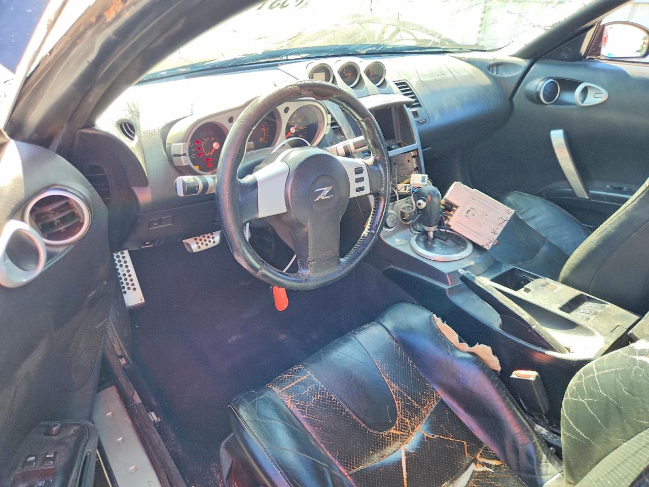 2003 Nissan 350z Coupe Бордовый vin: JN1AZ34D03T103630