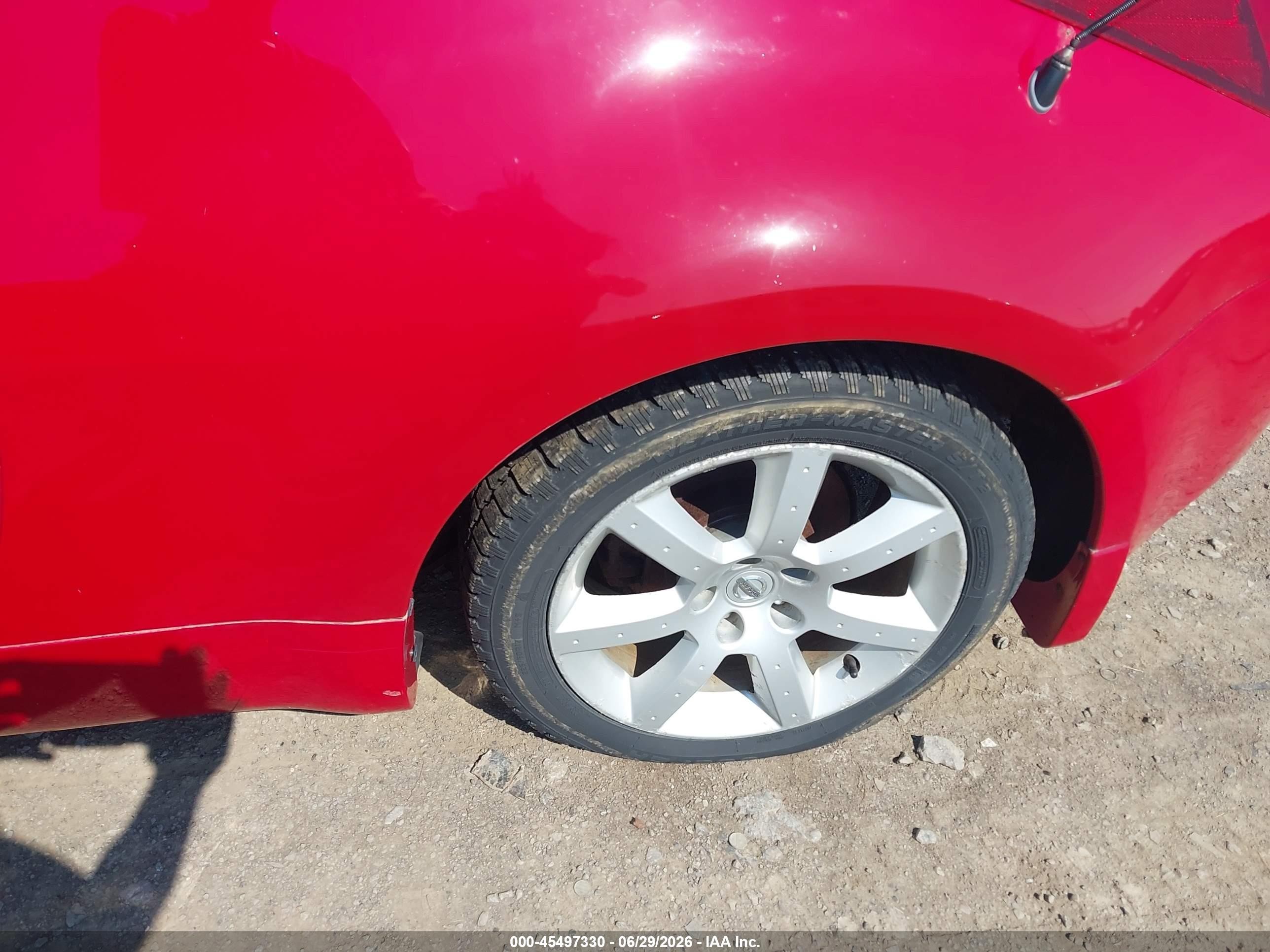 2004 Nissan 350z Enthusiast Red vin: JN1AZ34D04M104398