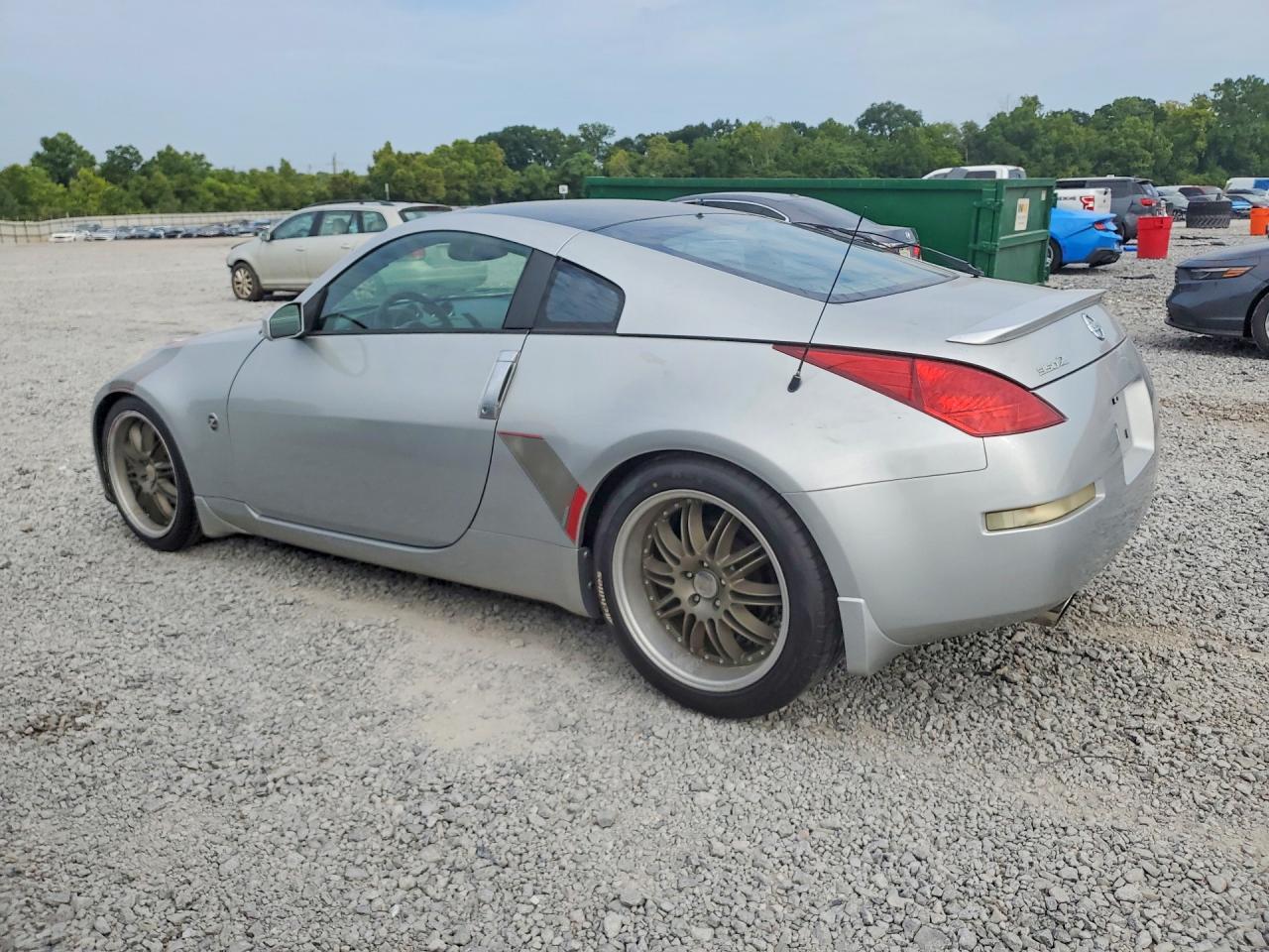 2003 Nissan 350z Coupe Серебряный vin: JN1AZ34D13T105189