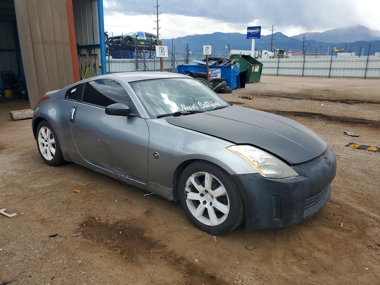 2004 Nissan 350z Base Charcoal vin: JN1AZ34D14M100327
