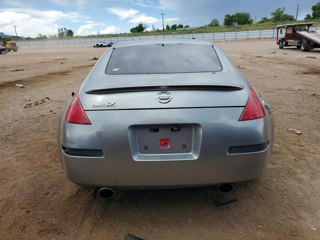 2004 Nissan 350z Base Charcoal vin: JN1AZ34D14M100327