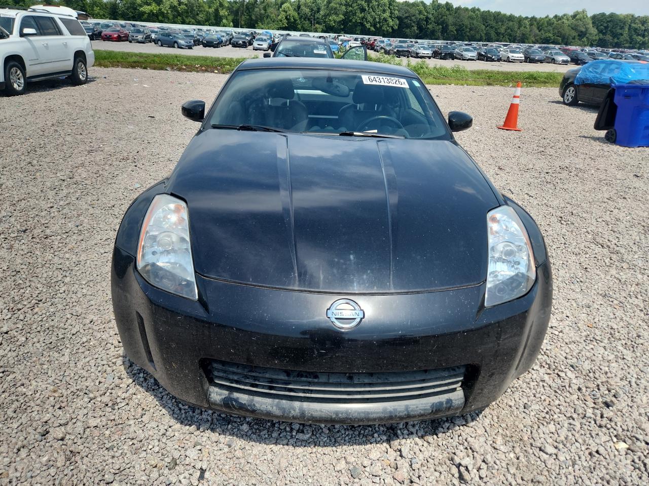2005 Nissan 350z Base Black vin: JN1AZ34D15M606404