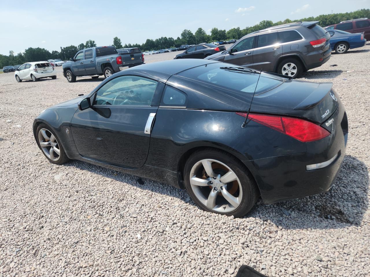 2005 Nissan 350z Base Black vin: JN1AZ34D15M606404